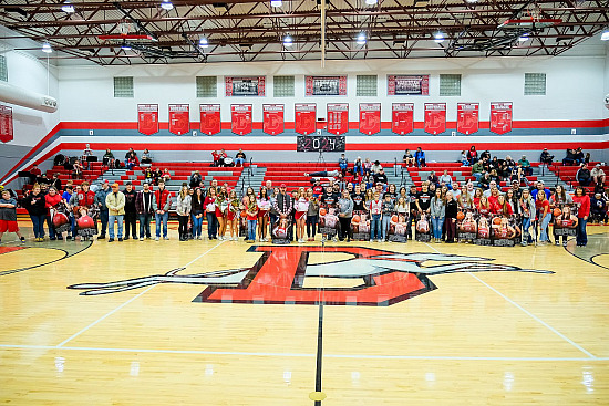 Dixie Winter Senior Night 2024